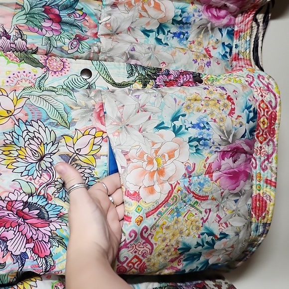 Johnny Was Nandru Reversible Jacket Multiprint Colorful Womens XL - Picture 5 of 16